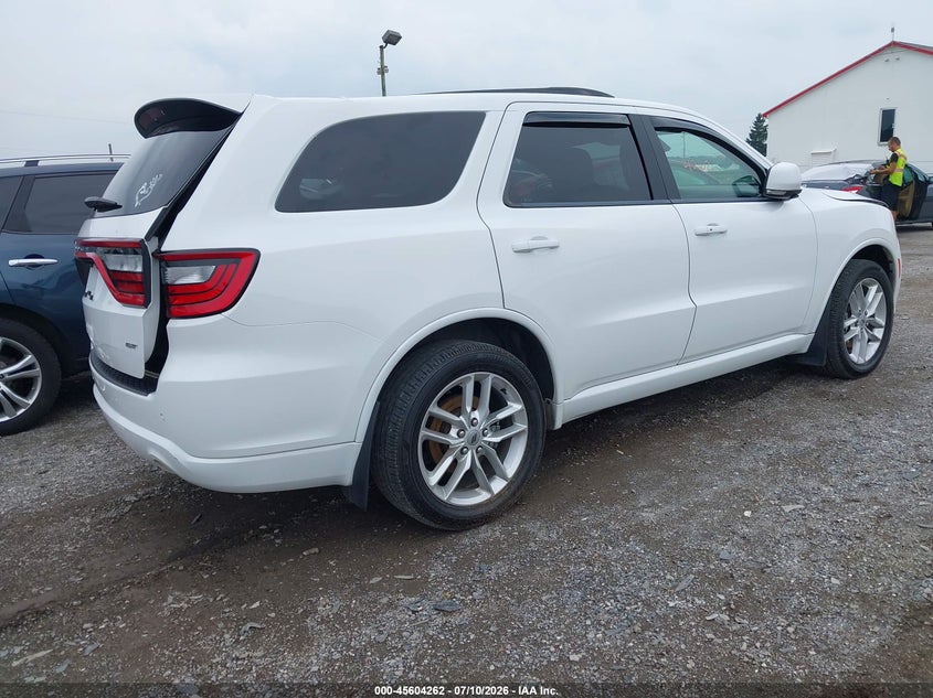 Vin: 1c4rdjdg2nc105220, lot: 46102685, dodge durango gt plus awd 20224
