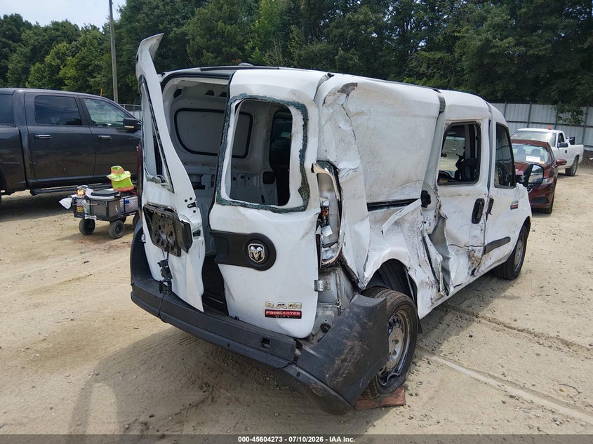 2017 Ram Promaster City Tradesman VIN: ZFBERFAB2H6F48014 Lot: 45604273