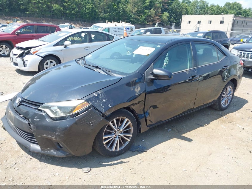 2014 TOYOTA COROLLA auction photo 2