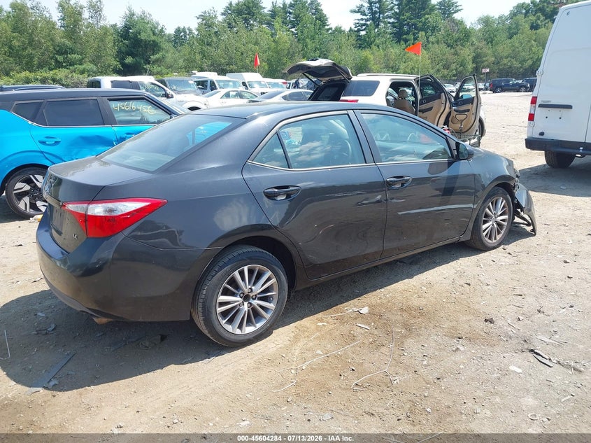 2014 TOYOTA COROLLA auction photo 4