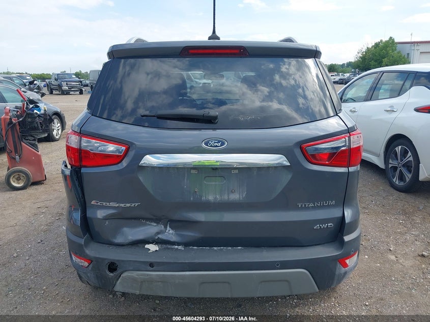 2020 Ford Ecosport Titanium VIN: MAJ6S3KLXLC320707 Lot: 45604293