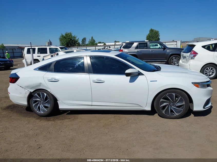 2022 Honda Insight Touring VIN: 19XZE4F96NE007586 Lot: 45604294