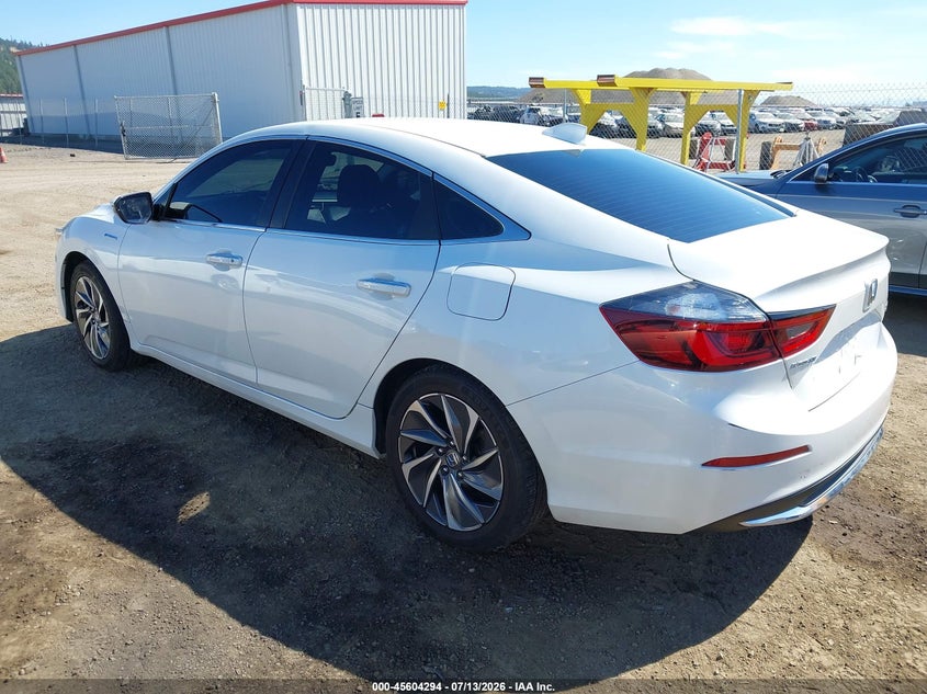 Vin: 19xze4f96ne007586, lot: 46102717, honda insight touring 20223