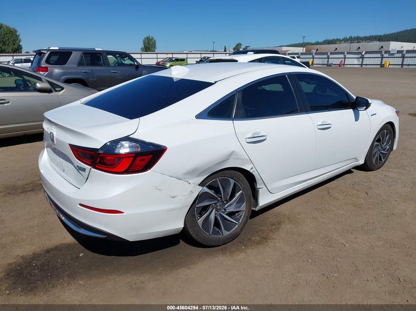 Vin: 19xze4f96ne007586, lot: 46102717, honda insight touring 20224