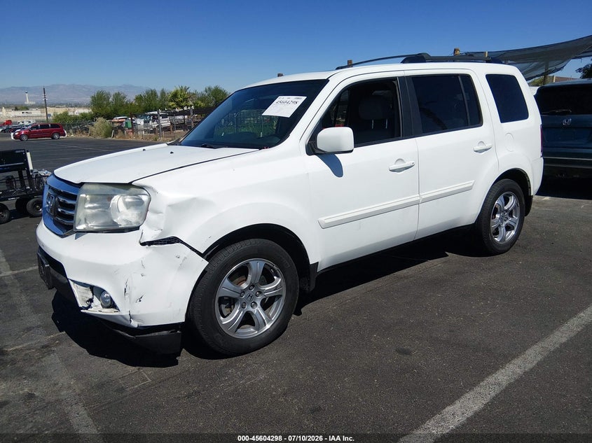 Vin: 5fnyf3h51eb015330, lot: 46102721, honda pilot ex-l 20142