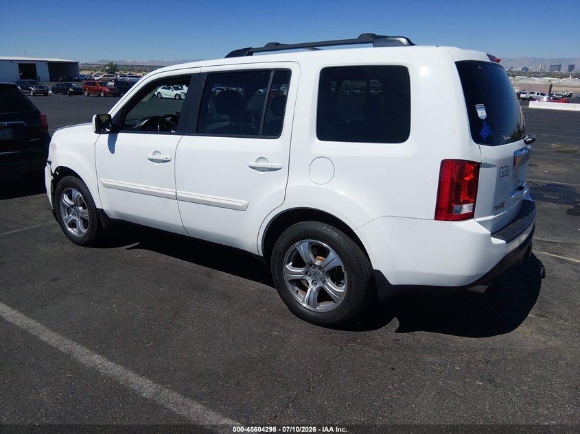 Vin: 5fnyf3h51eb015330, lot: 46102721, honda pilot ex-l 20143
