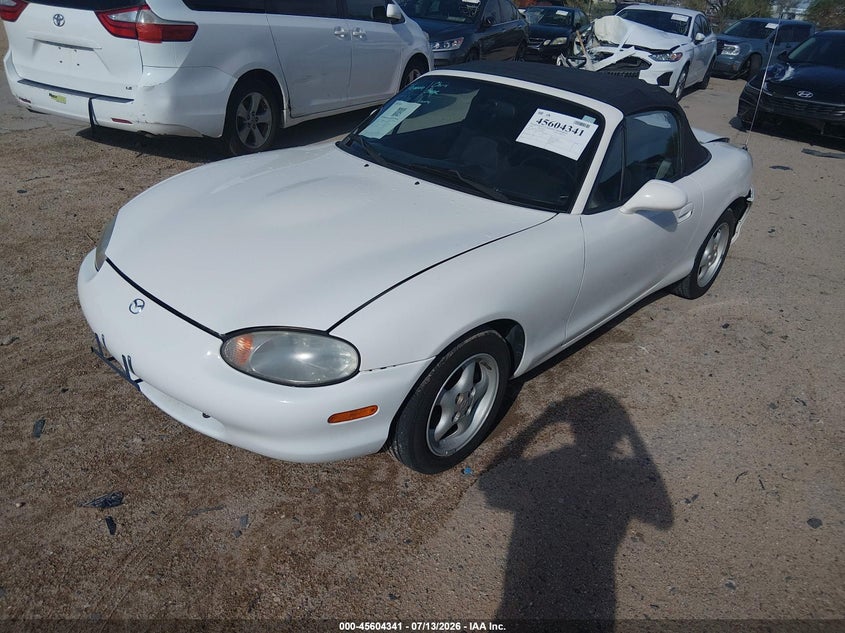 1999 Mazda MX-5, Удар сзади, IAAI, VIN JM1NB3531X0100977 — фото 2