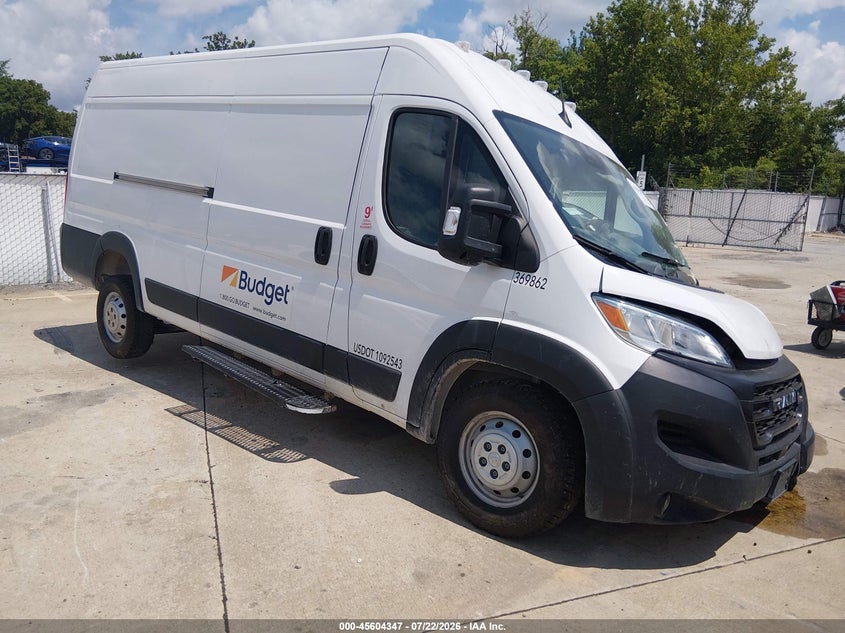 Vin: 3c6mrvjg4pe584864, lot: 46102770, ram promaster 3500 cargo van high roof 159 wb ext 2023 img_1