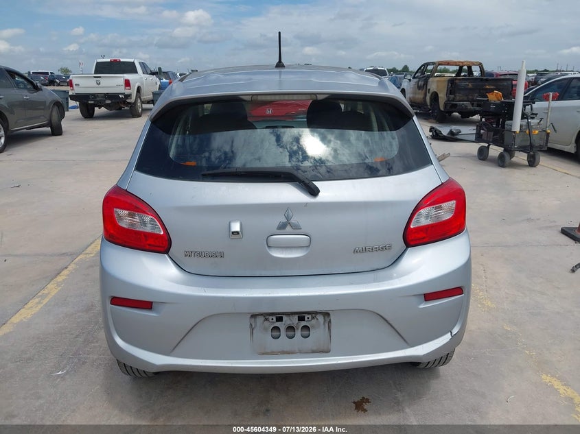2019 Mitsubishi Mirage Es VIN: ML32A3HJ7KH015686 Lot: 45604349