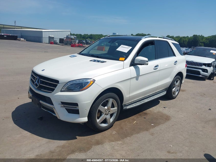 2015 MERCEDES-BENZ ML 350 auction photo 2
