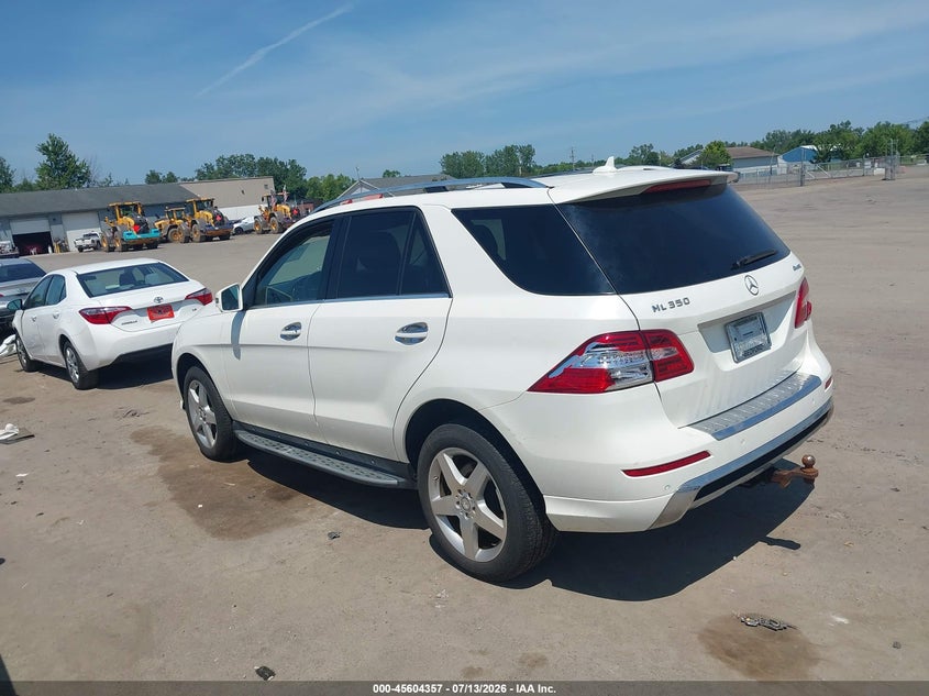 2015 MERCEDES-BENZ ML 350 auction photo 3