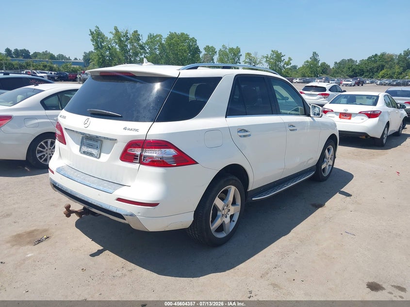 2015 MERCEDES-BENZ ML 350 auction photo 4