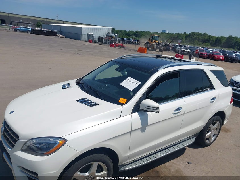 2015 MERCEDES-BENZ ML 350 auction photo 6