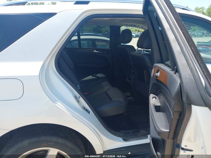 2015 MERCEDES-BENZ ML 350 auction photo 8