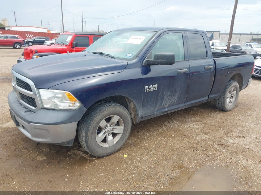 Vin: 1c6rr6fg7js325097, lot: 46102805, ram 1500 tradesman  4x2 6'4 box 20182