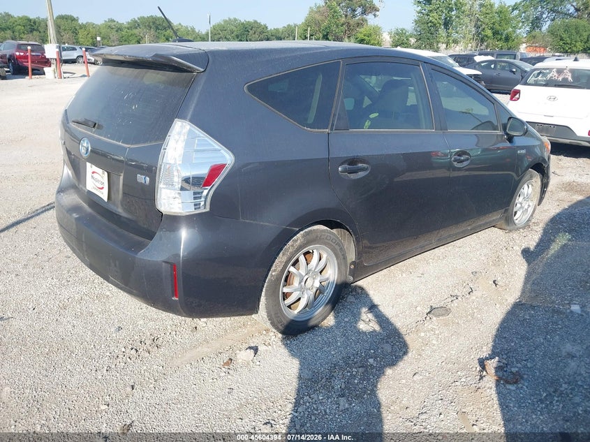 2014 TOYOTA PRIUS V auction photo 4