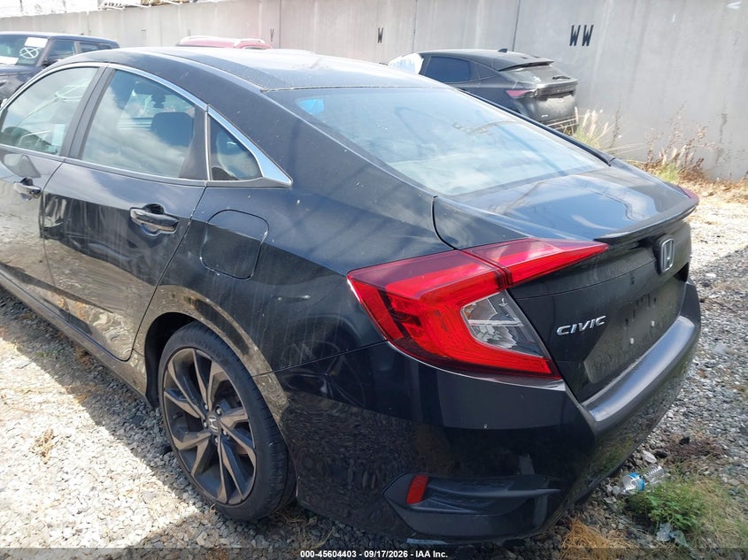 2020 HONDA CIVIC auction photo 3