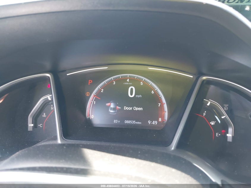 2020 HONDA CIVIC auction photo 7