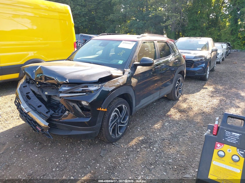 2026 Chevrolet Trailblazer Awd Rs, Front End, IAAI, VIN KL79MUSL8TB092734 — photo 2