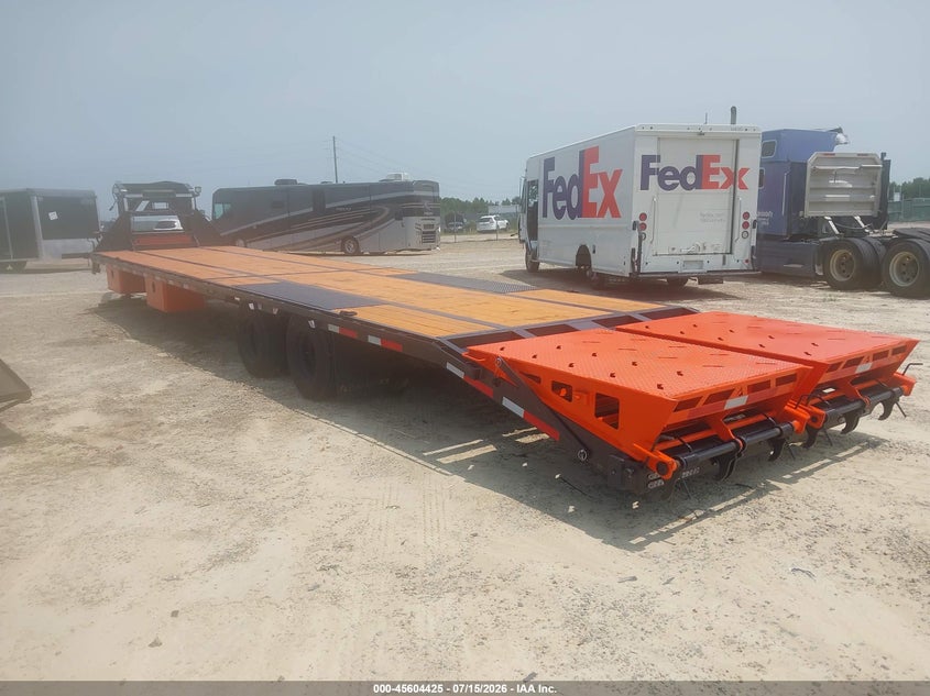 2026 RAWMAXX 40' GOOSENECK FLATBED TRAILER auction photo 3