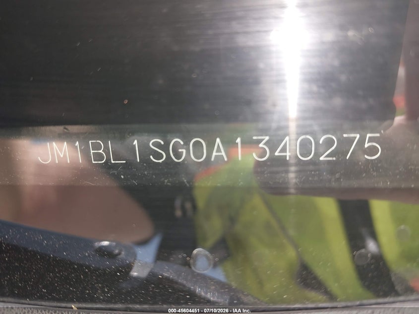 2010 Mazda Mazda3 I Touring VIN: JM1BL1SG0A1340275 Lot: 45604451