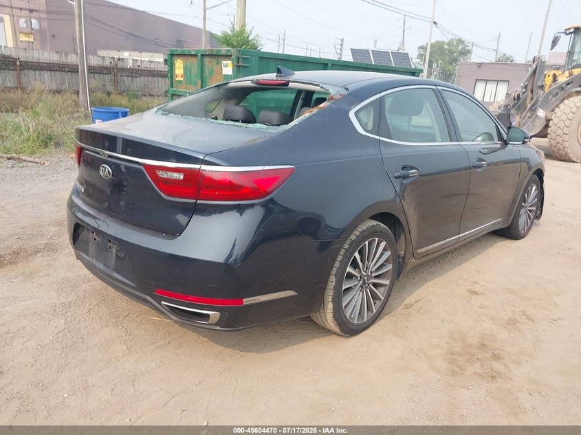 Vin: knalb4j12h5052117, lot: 46102893, kia cadenza premium 20174