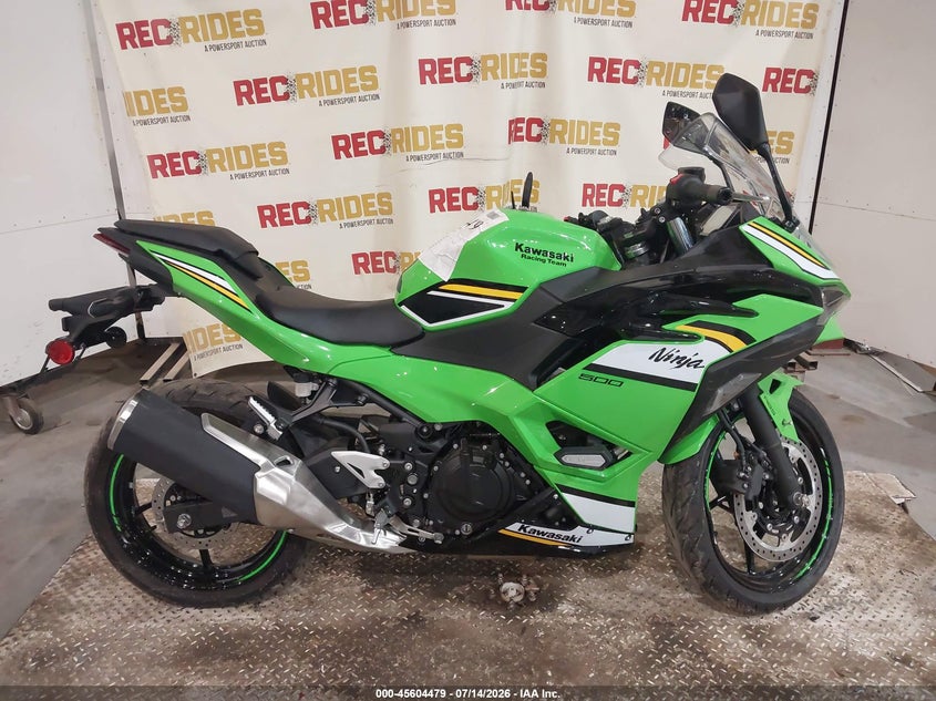 2025 Kawasaki Ex500 A/B VIN: ML5EXGJ19SDA69585 Lot: 45604479