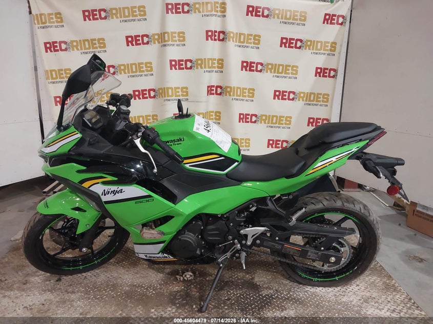 2025 Kawasaki Ex500 A/B VIN: ML5EXGJ19SDA69585 Lot: 45604479