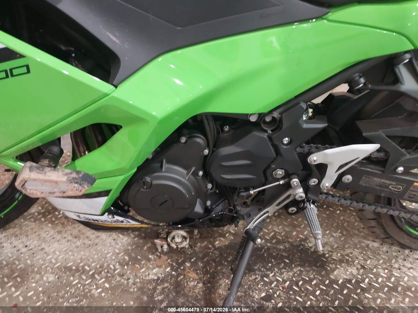 2025 Kawasaki Ex500 A/B VIN: ML5EXGJ19SDA69585 Lot: 45604479