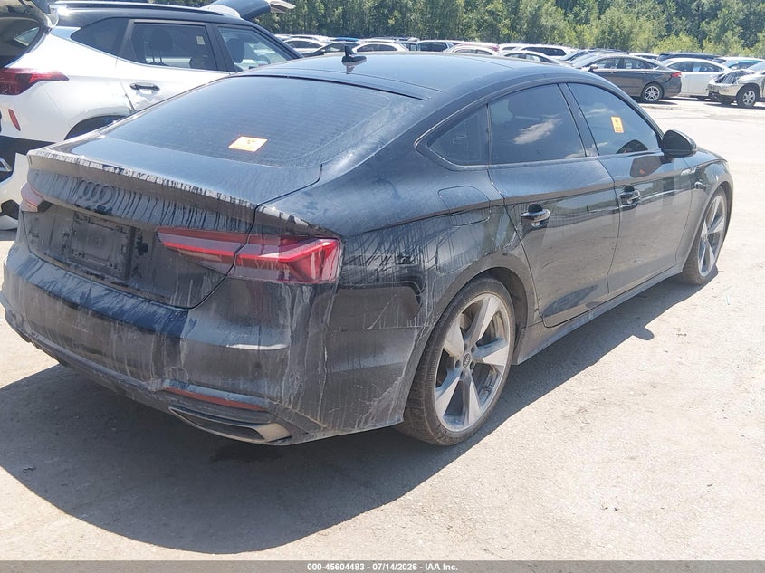 Vin: waufacf58ma054624, lot: 46102906, audi a5 sportback premium plus 45 tfsi quattro s tronic 20214