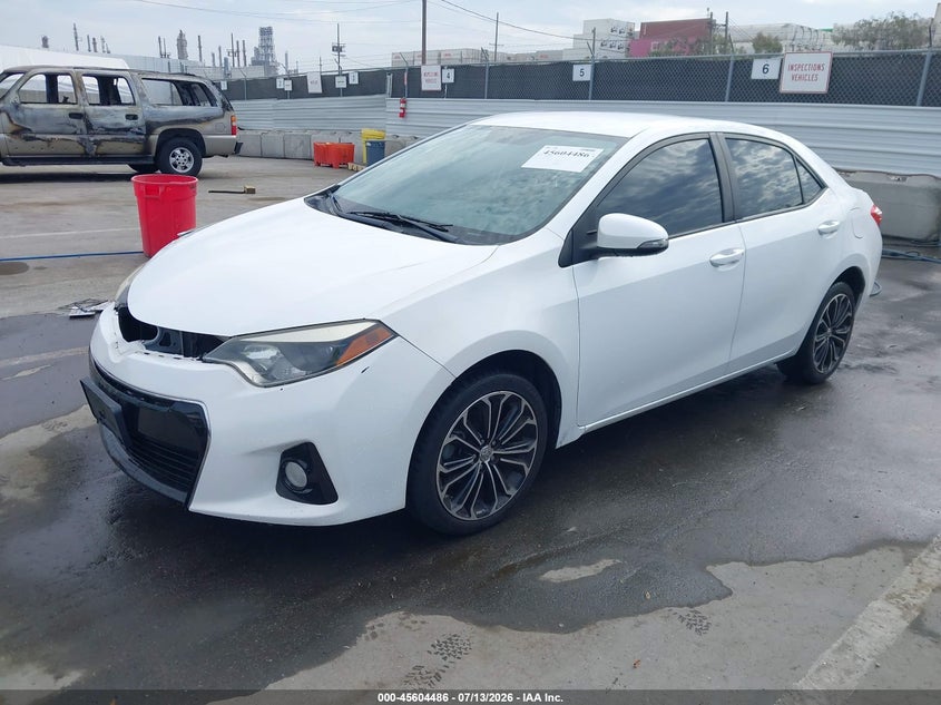 2016 TOYOTA COROLLA S PLUS — Photo 2