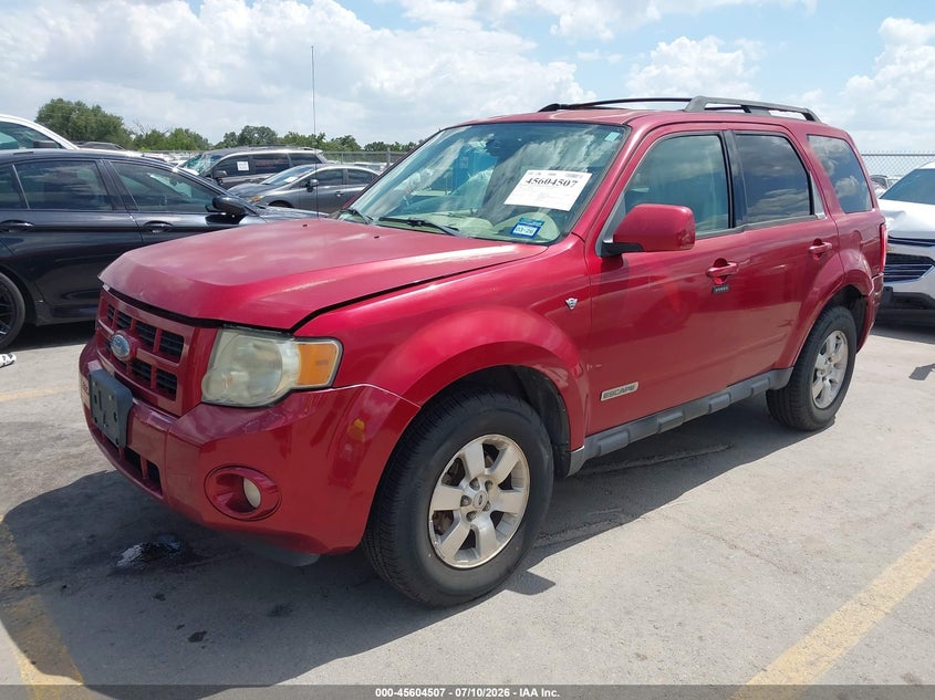 2008 Ford Escape, Right Front, IAAI, VIN 1FMCU941X8KA94960 — photo 2