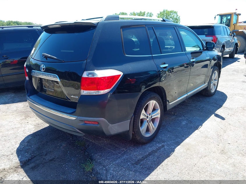Vin: 5tddk3eh2bs079604, lot: 46102943, toyota highlander limited v6 20114