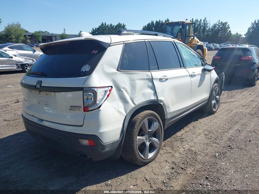 Vin: 5fnyf8h93kb008617, lot: 46102964, honda passport touring 20194