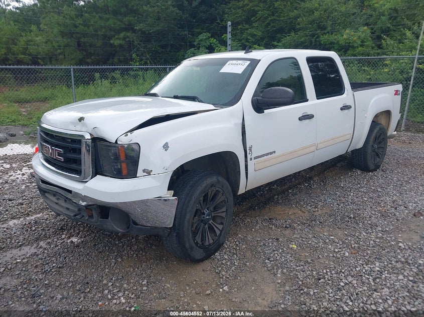 2009 GMC Sierra, Front End, IAAI, VIN 3GTEK23309G252762 — photo 2