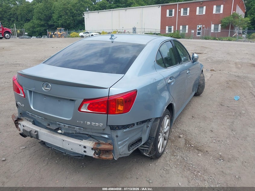 2009 LEXUS IS 250 auction photo 4