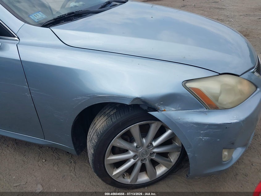 2009 LEXUS IS 250 auction photo 6