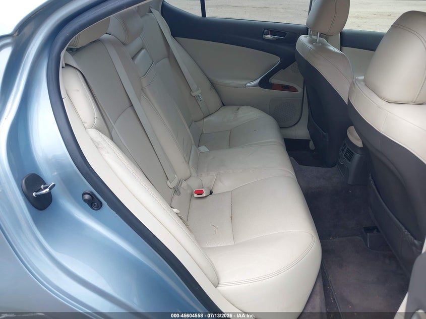 2009 LEXUS IS 250 auction photo 8