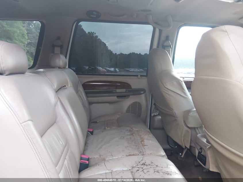 2001 Ford Excursion Limited VIN: 1FMNU43S81EA39417 Lot: 45604570