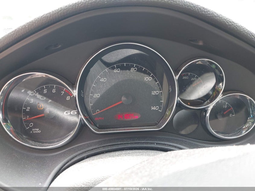 2009 PONTIAC G6 auction photo 7