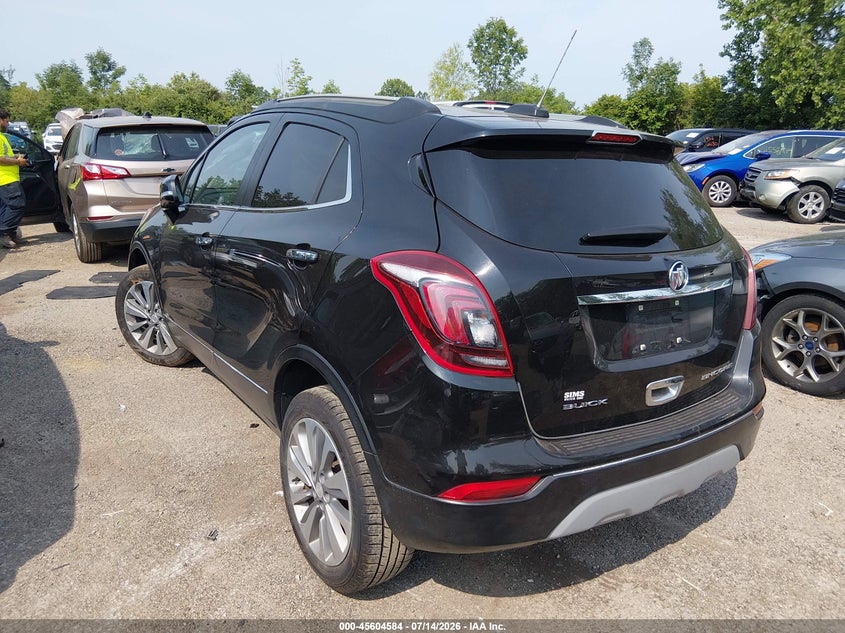 Vin: kl4cjasb3jb633820, lot: 46103008, buick encore preferred 20183
