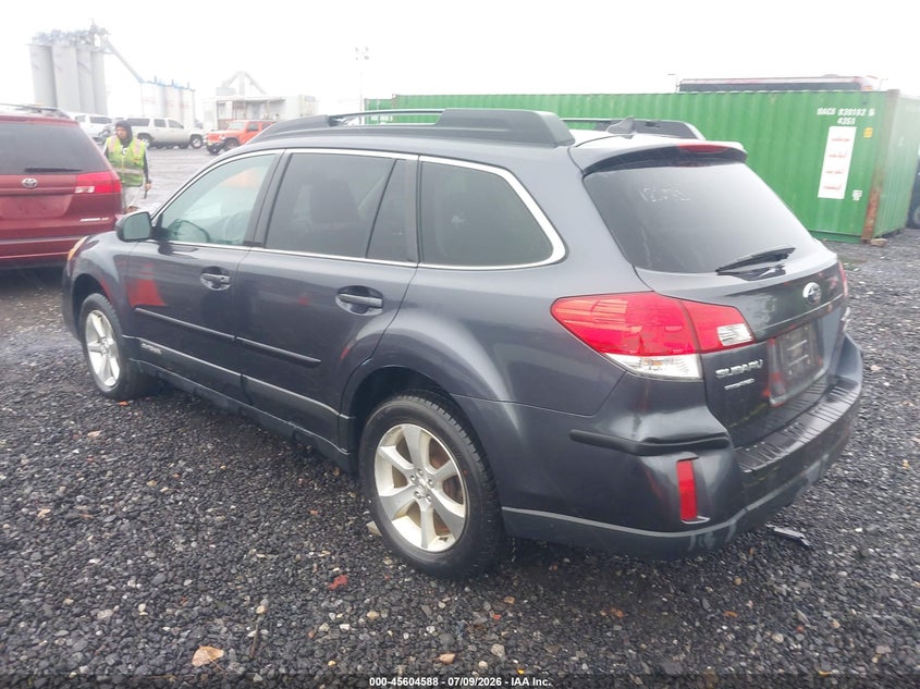 Vin: 4s4brbkc3d3287934, lot: 46103011, subaru outback 2.5i limited 20133