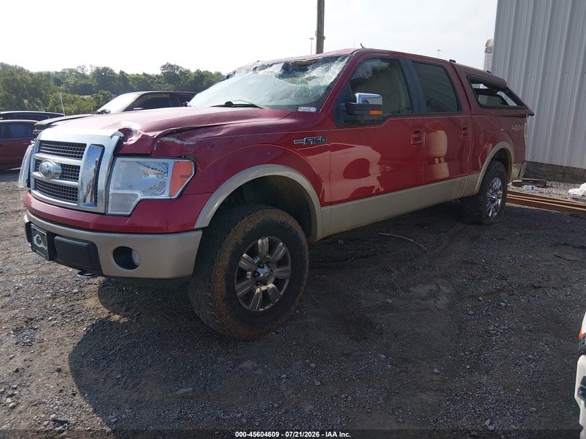 2009 Ford F-150, По колу, IAAI, VIN 1FTPW14V99FA80062 — фото 2