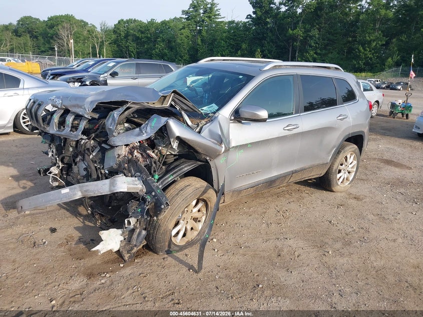 2014 Jeep Cherokee, Рама, IAAI, VIN 1C4PJMDB2EW218993 — фото 2