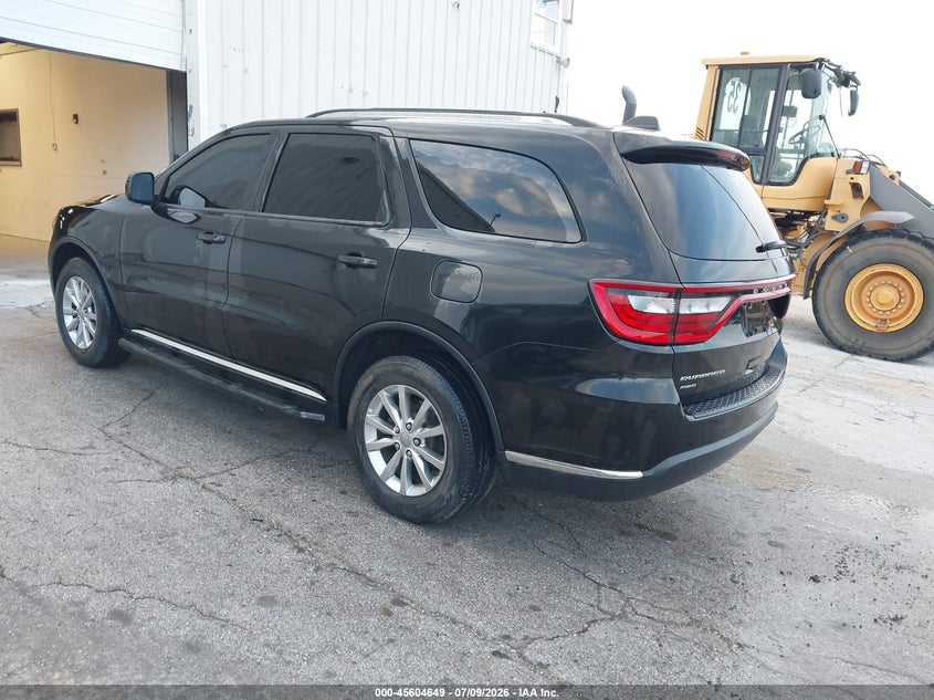 Vin: 1c4rdjag6gc449138, lot: 46103072, dodge durango sxt 20163