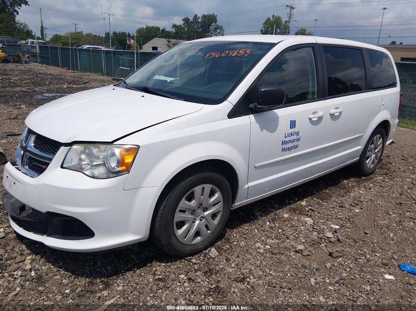 Vin: 2c4rdgbg8fr563892, lot: 46103076, dodge grand caravan se 20152