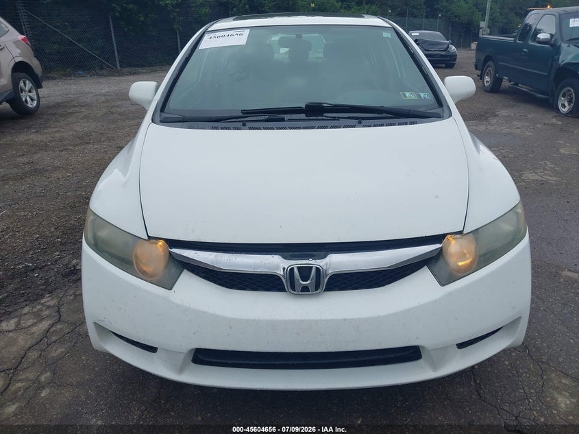 2009 HONDA CIVIC SEDAN 1.8L I-4 VVT, 140HP
