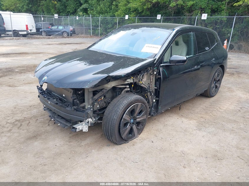 Vin: wb523cf0xrcn27186, lot: 46103089, bmw ix xdrive50 20242