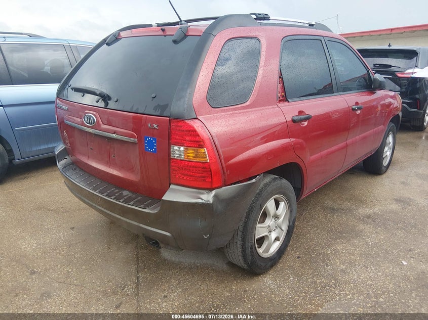 2008 Kia Sportage Lx VIN: KNDJF724387452443 Lot: 45604695