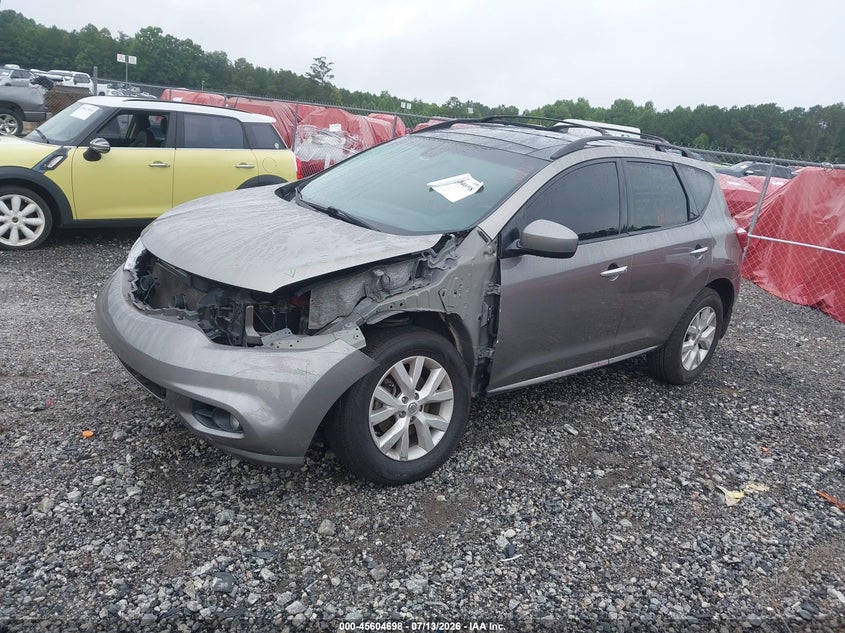 Vin: jn8az1mu5cw106690, lot: 46103121, nissan murano sl 20122